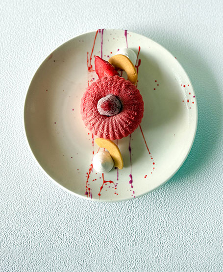 Strawberry-Mousseline